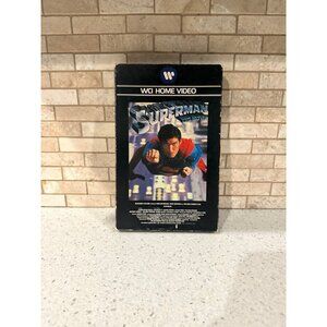 Superman (The Movie) WCI VHS Home Video Big Box‎